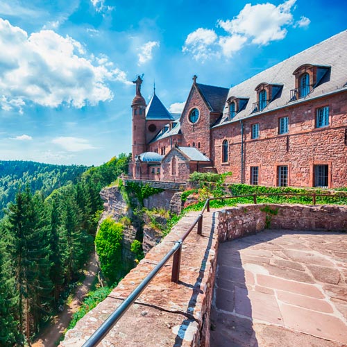 Mont Saint Odile en VTC