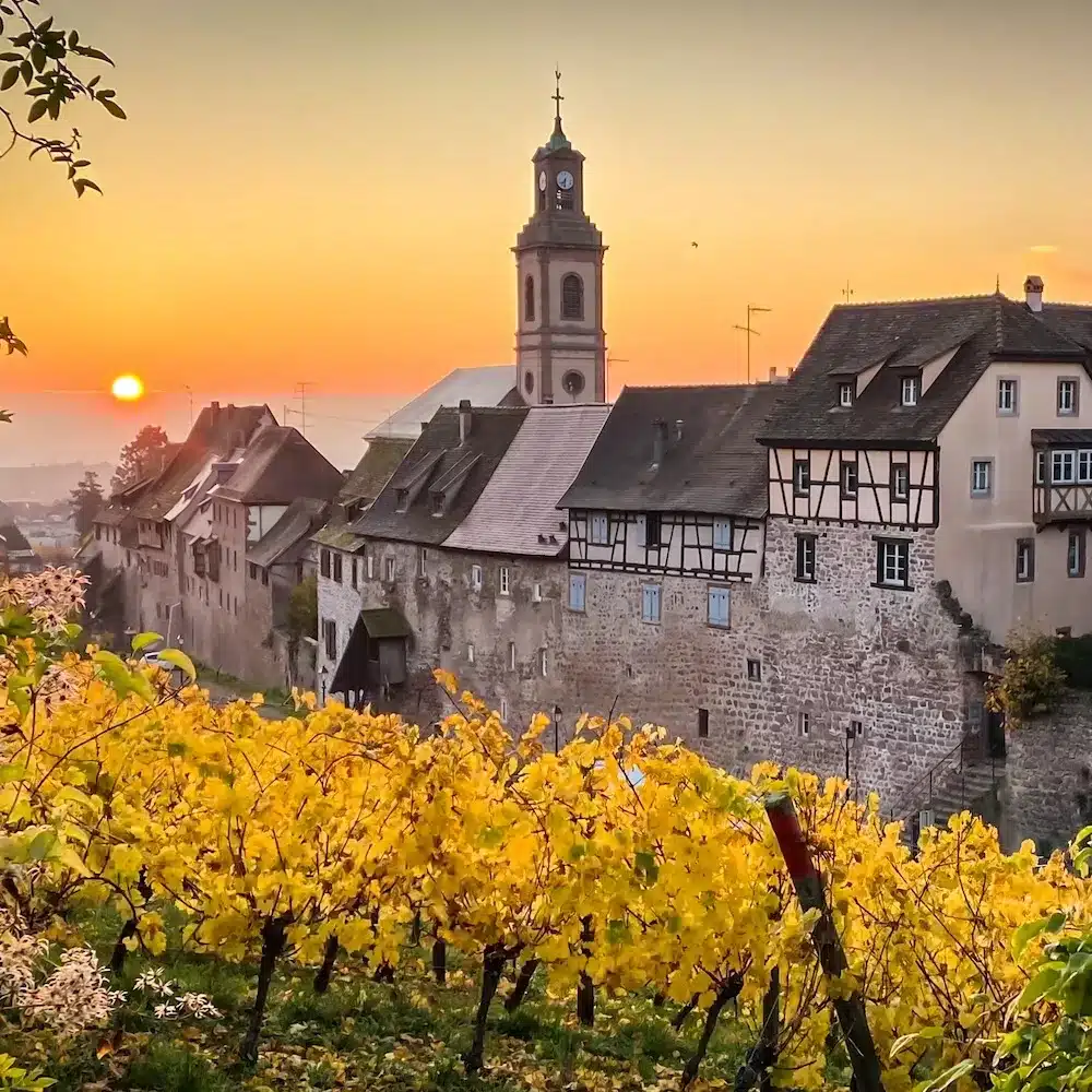 Chauffeur privé Riquewihr — Elsass VTC Alsace Riquewihr Alsace — Cité médiévale et remparts, chauffeur privé Elsass VTC