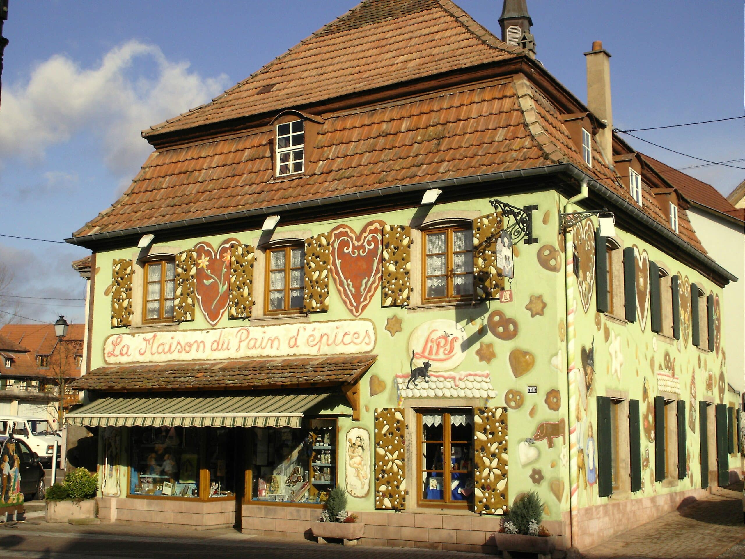 Maison du Pain d'Épices Gertwiller — Transfert VTC Elsass VTC La Maison du Pain d'Épices Lips à Gertwiller — Spécialités alsaciennes et bredele