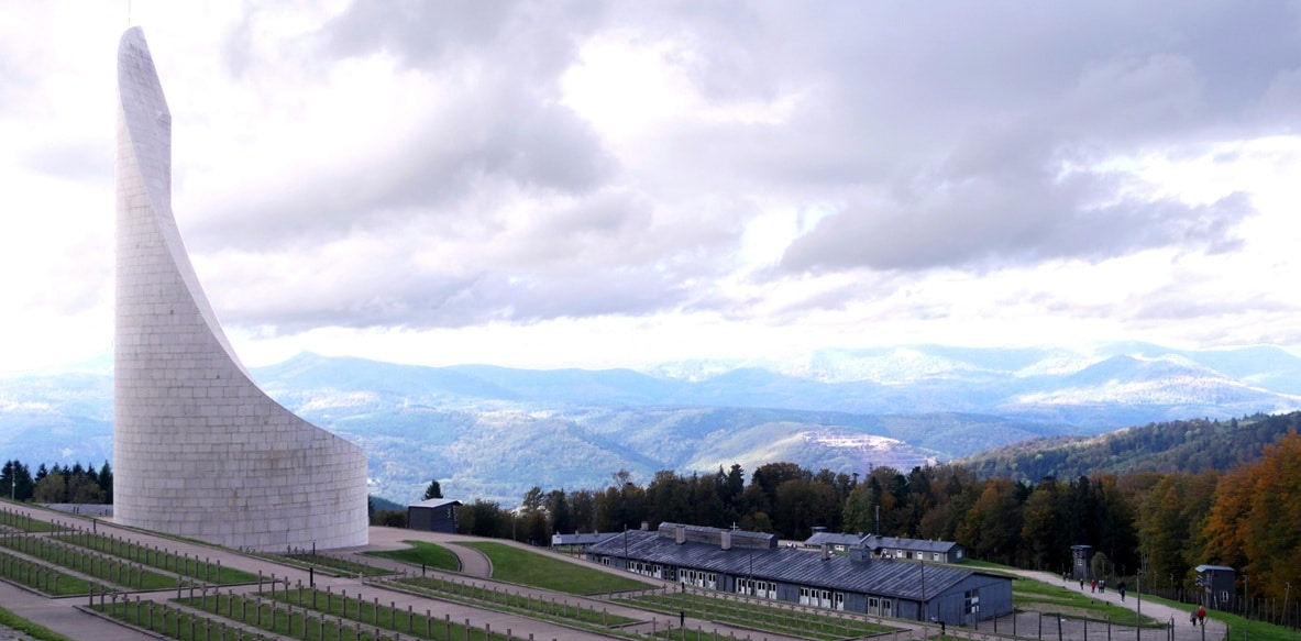 Vue générale du Struthof — Natzweiler-Struthof, seul camp de concentration nazi en France